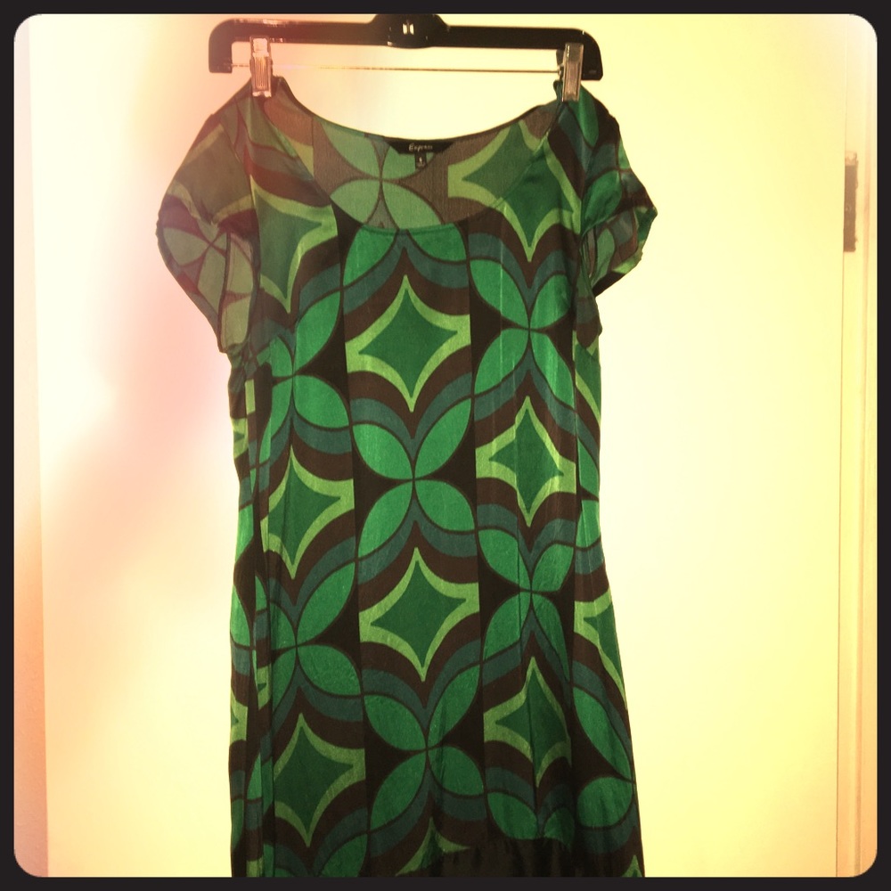 Cap sleeve short dress